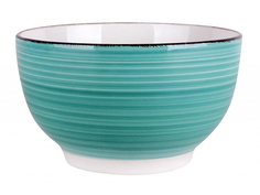 Набор салатников 6 шт. 14см 630мл. Браш мятный HMN210903BOWL Коралл