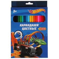 Карандаши цветные Умка Хот вилс 18 цветов шестигранные 110г