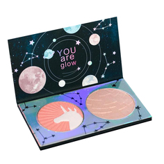 Палетка для невероятного макияжа SPACE: румяна и хайлайтер 4719243 Beauty Fox