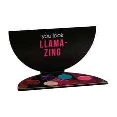 Палетка теней для век Llama Queen, 6 невероятных оттенков 4719023 Beauty Fox