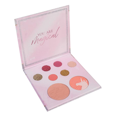 Палетка SHINE LIFE: тени (6 цветов), румяна, хайлайтер 4734457 Beauty Fox