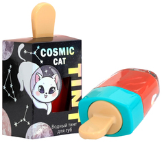 Стойкий тинт для губ на водной основе Cosmic cat, оттенок алый, 4,5 мл Beauty Fox