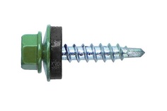 Саморез TECH-KREP 112030 кр св. 4.8х28 ral-6002 (зелёный) (60шт) -коробка с ок