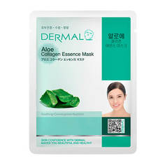 Коллагеновая маска для лица Dermal Shop с экстрактом алоэ вера 25 гр