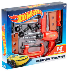 Игровой набор инструментов Играем Вместе Hot Wheels 14 предметов