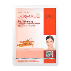 Коллагеновая маска для лица Dermal Shop с экстрактом женьшеня 25 гр