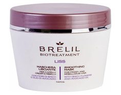 Разглаживающая маска для волос Brelil professional BIOTREATMENT 220 мл.