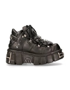 Полуботинки мужские NEW ROCK M-106-S1 черные 10 UK