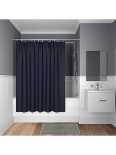 Штора для ванной комнаты, IDDIS, D28P218i11, 180*200см, Полиэстер