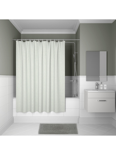 Штора для ванной комнаты, IDDIS, D24P218i11, 180*200см, Полиэстер