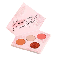 Тени для глаз Расцветай!, 4 потрясающих оттенка 4963509 Beauty Fox