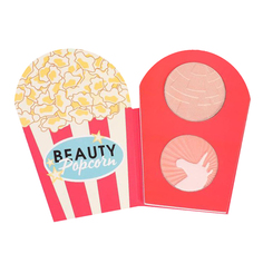 Палетка для невероятного макияжа Popcorn Llama: румяна и хайлайтер 4833187 Beauty Fox