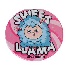 Запечённый хайлайтер для естественного сияния кожи Sweet Llama 4833245 Beauty Fox