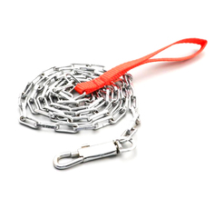 Поводок Пижон, металлический 160 см, сварное звено 2,9 х 18 мм