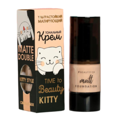 Матирующий тональный крем Beauty Kitty, 20 мл, оттенок светлый беж 4862331