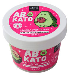 Очищающая глиняная маска «Авокато», 100 мл 5484081 Beauty Fox