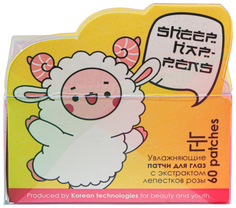 Гидрогелевые патчи Sheep happens, 60 шт., экстракт розы 4736556 Beauty Fox