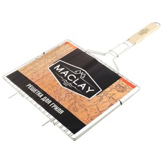 Решётка-гриль для мяса Maclay, нержавеющая сталь, размер 34 × 28,6 см