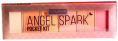 Палетка для макияжа румян и хайлайтер "Angel Spark", Ruby Rose , 6 оттенков
