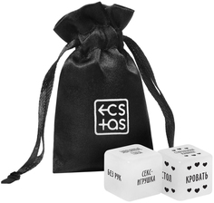 Кубики для двоих Во власти страсти (условие, место), 2 неоновых кубика, 18+ Ecstas