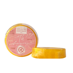 Мыло с люфой «Совершентсвуй себя», с медовым ароматом, 130 г 7321463 Beauty Fox