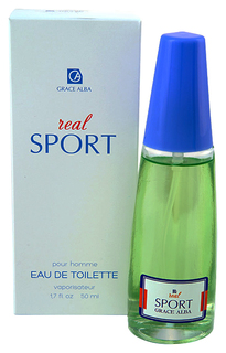 Туалетная вода для мужчин Grace Alba, Real Sport, 50 мл 2850578