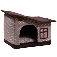 Домик- будка Пижон Звездопад Бязь, поролон, полиэстер, синтепон.