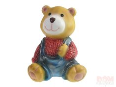 Фигура декоративная Медвежонок в красном свитере Хорошие сувениры