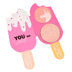 Палетка для невероятного макияжа Pandas Glow: румяна и хайлайтер 4833190 Beauty Fox