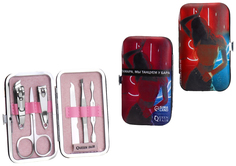 Набор маникюрный «Танцуем у бара», 10 предметов, PVC - чехол, разноцветный Queen Fair