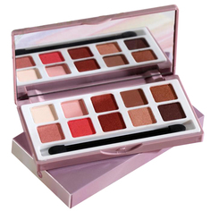 Набор теней для век, 10 цветов 5635501 No Brand