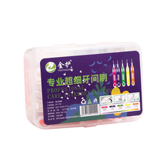 Ершики для брекетов и зубов набор 20 шт, 1.2-1.5mm 7155140 No Brand
