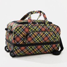 Дорожная сумка женская AMEN 7793873 жёлтая , 60х31х36 см Amen.