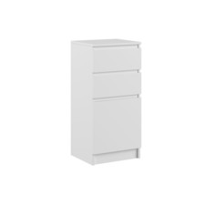 Тумба 3 Мадера, 400х520х1000, Белый No Brand