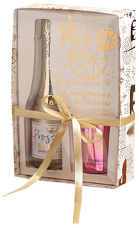 Набор: парфюм 100 мл и свеча «Игристого настроения в новом году» 4902064 Royal Garden