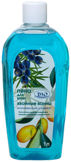 Пена для ванн «Хвойные ванны», можжевельник и кумкват, 1 л 6861024 No Brand