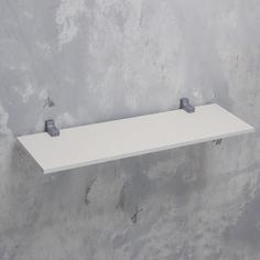Полка навесная с крепежом ХИТ 550х164х10 Белый No Brand