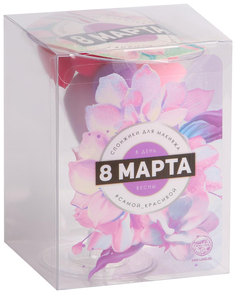 Подарочный набор спонжей «Счастье» 9,6 × 12,7 × 9,6 см 5166860 No Brand