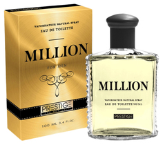 Туалетная вода мужская Prestige Million (Престиж Миллион), 100 мл 7343723 Delta Parfum