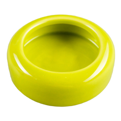 Миска для грызунов Пижон, керамика, малая, 20 мл, зеленая