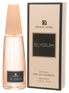 Туалетная вода для женщин Grace Alba, Elysium, 50 мл