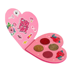 Тени для глаз Girl PWR, 4 потрясающих оттенка 4963507 Beauty Fox