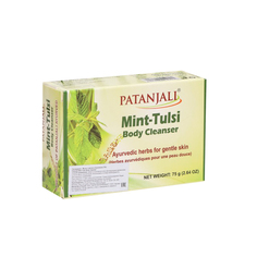 Мыло Патанджали мята и базилик, 75 г 7664190 Patanjali