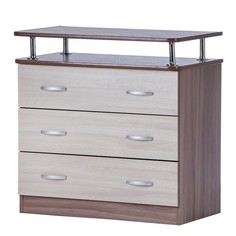 Комод Джокер, 800х450х790, Ясень шимо темный/Светлый No Brand