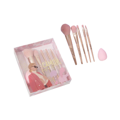 Подарочный набор кистей со спонжем With love 16 х 4 х 18.7 см 5312370 No Brand