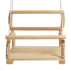 Качели подвесные Добропаровъ деревянные, сиденье 28×28см 1653662