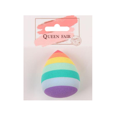 Спонж для нанесения косметики «Капля», 5,5 × 4 см, разноцветный 4095021 Queen Fair