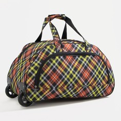 Дорожная сумка женская AMEN 7793867 оранжевая , 31х30х55 см Amen.