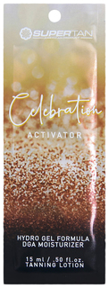 Гель-ускоритель загара CELEBRATION с маслом абрикоса и витаминным комплексом No Brand