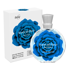 Туалетная вода женская Scent of Fleur Blue Glow (Сент оф Флёр Блю Глоу), 100ml. 7787389 Parfum Delta